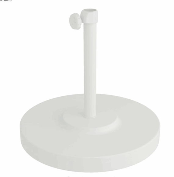 Umbrella Base, White