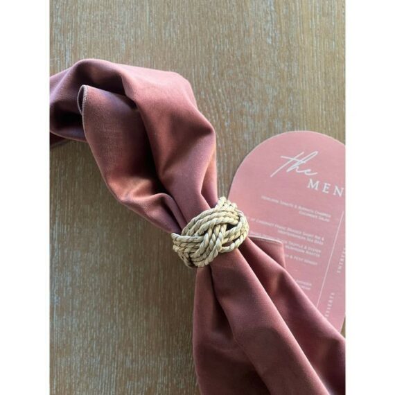 Woven Seagrass Napkin Ring