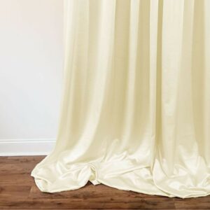 True Ivory Jasmine Drapery Fabric