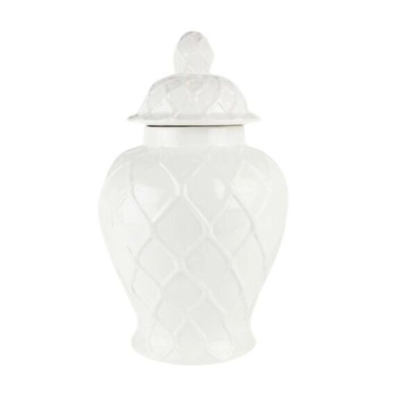 White Ginger Jars