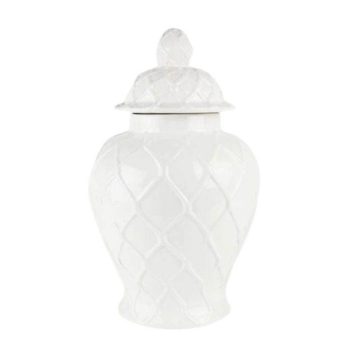 White Ginger Jars
