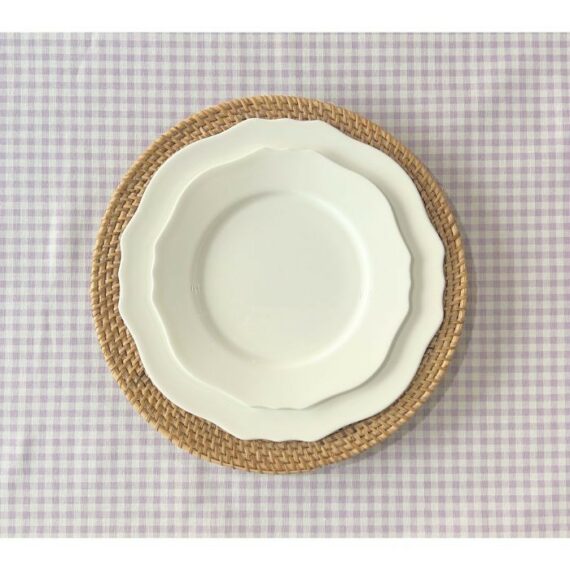 Gingham Linen, Hyacinth