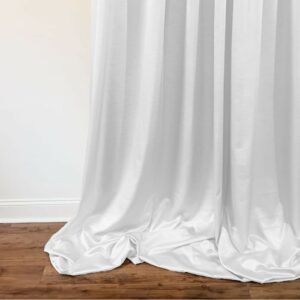 Whisper White Jasmine Drapery Fabric