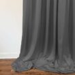 Smoke Jasmine Drapery Fabric