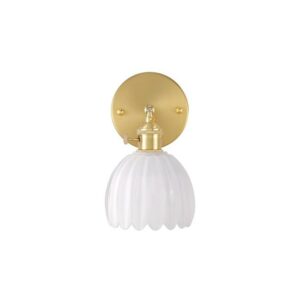 Milk Tulip Wall Sconce