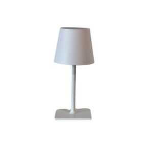 Mini West Palm Table Lamp, White