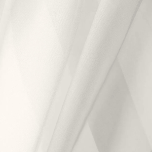 Warm White Voile Fabric