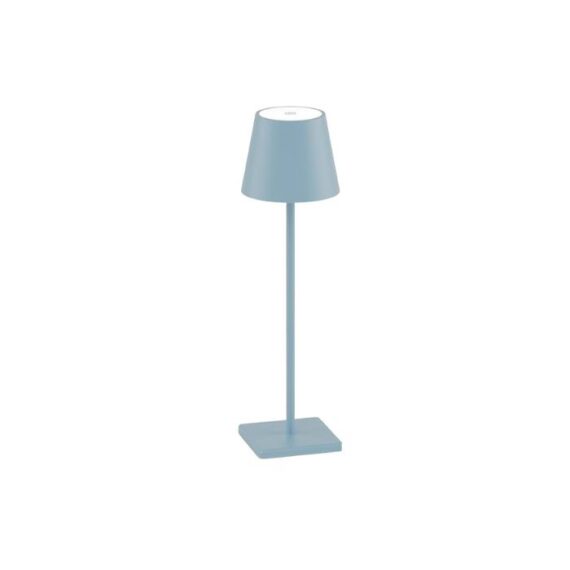 West Palm Table Lamp, Blue