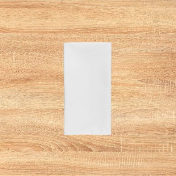 Twill Napkin, White