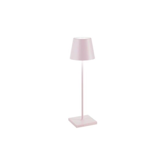 Zafferano Table Lamp, Pale Pink