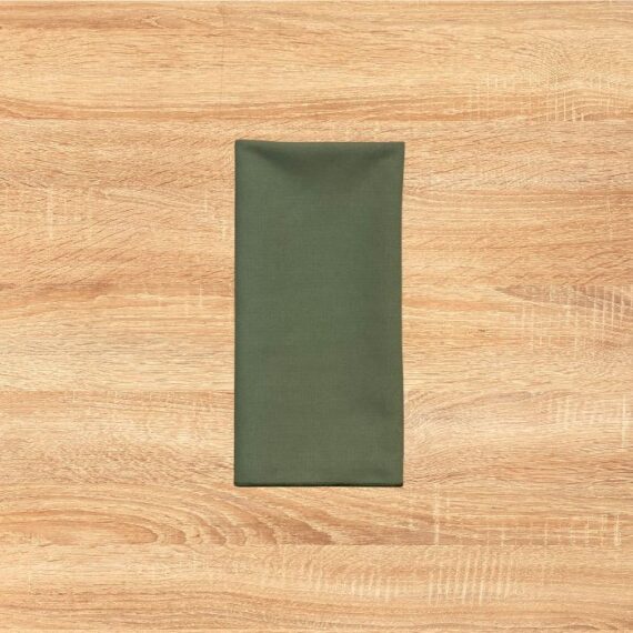 Cotton Blend Napkin, Dark Olive