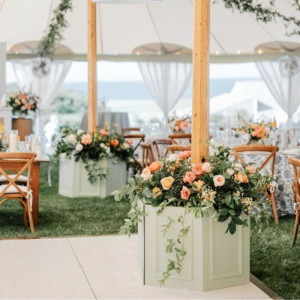 Tent Pole Planter Box, Customizable