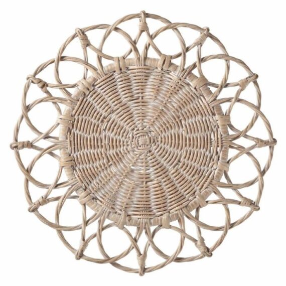Washed Wicker Placemat