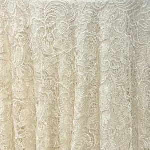 Lace Overlay, Ivory