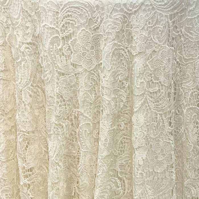 Lace Overlay, Ivory – Argent Events