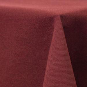 Cotton Blend Linen, Cranberry