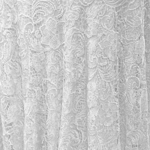 Lace Overlay, White