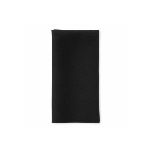 Cotton Blend Napkin, Black